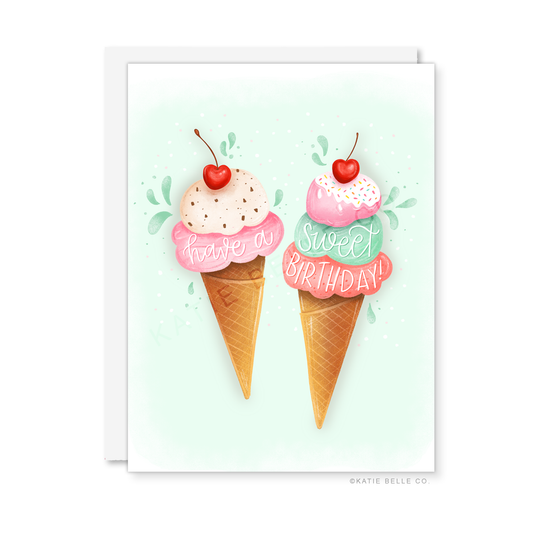 HAVE A SWEET BIRTHDAY GREETING CARD
